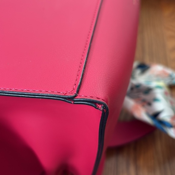 Nanette Lepore Niccola Dome Satchel Convertible Satchel Pink - Picture 6 of 14